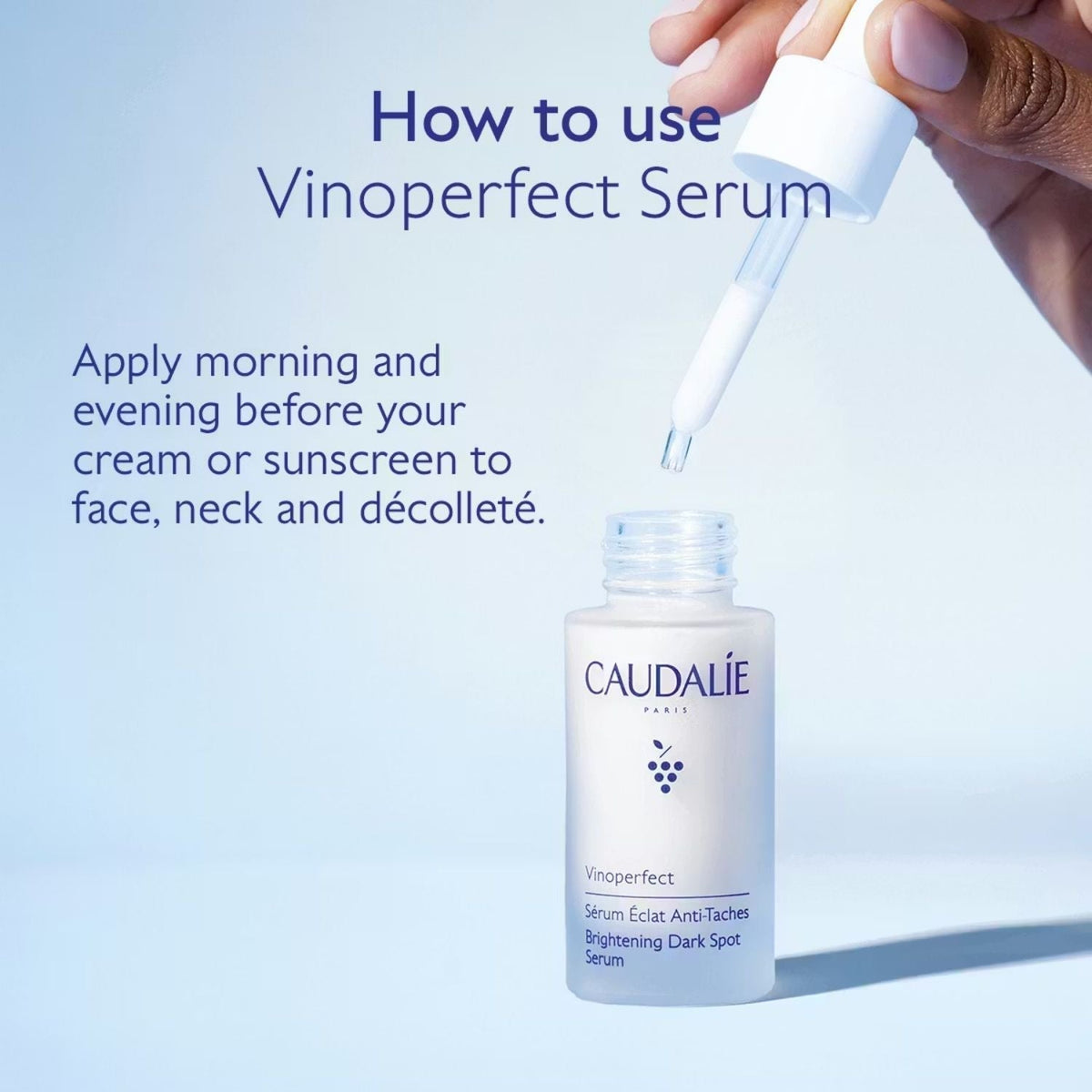 Caudalie Vinoperfect Dark Spot Serum texture detail